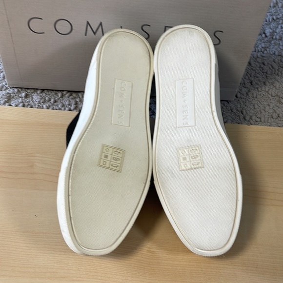 COM & SENS ‘Lidda’ Black Suede Platform Sneaker - Picture 8 of 8